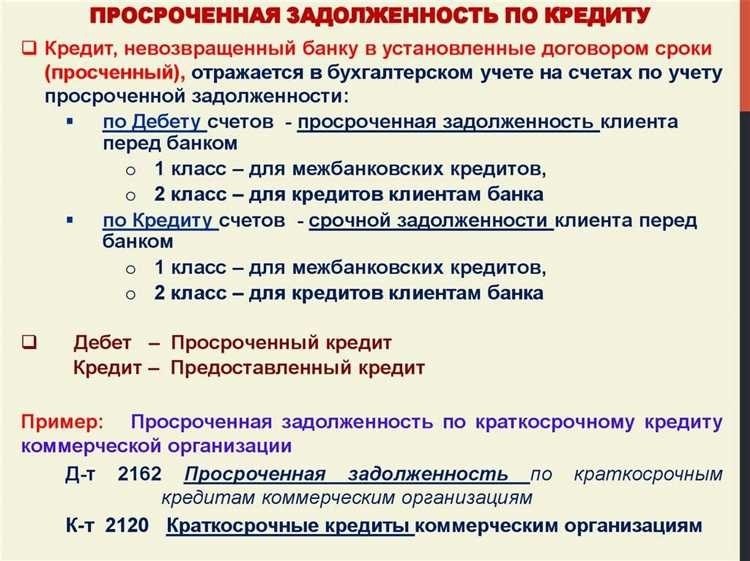 Что такое просроченная кредиторская задолженность подробности и объяснение