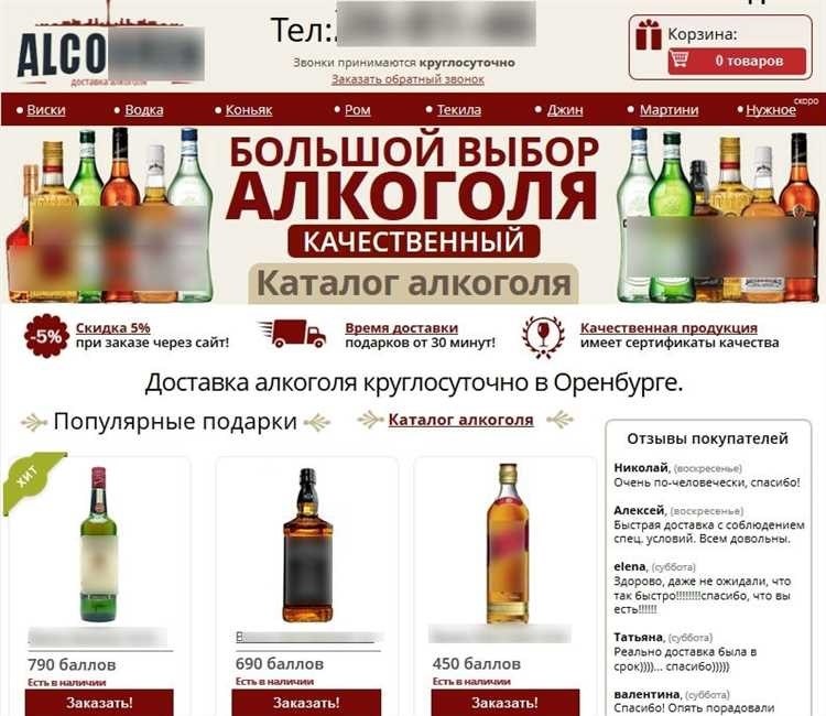 Продажа алкоголя в уфе большой выбор напитков с доставкой и выгодными ценами